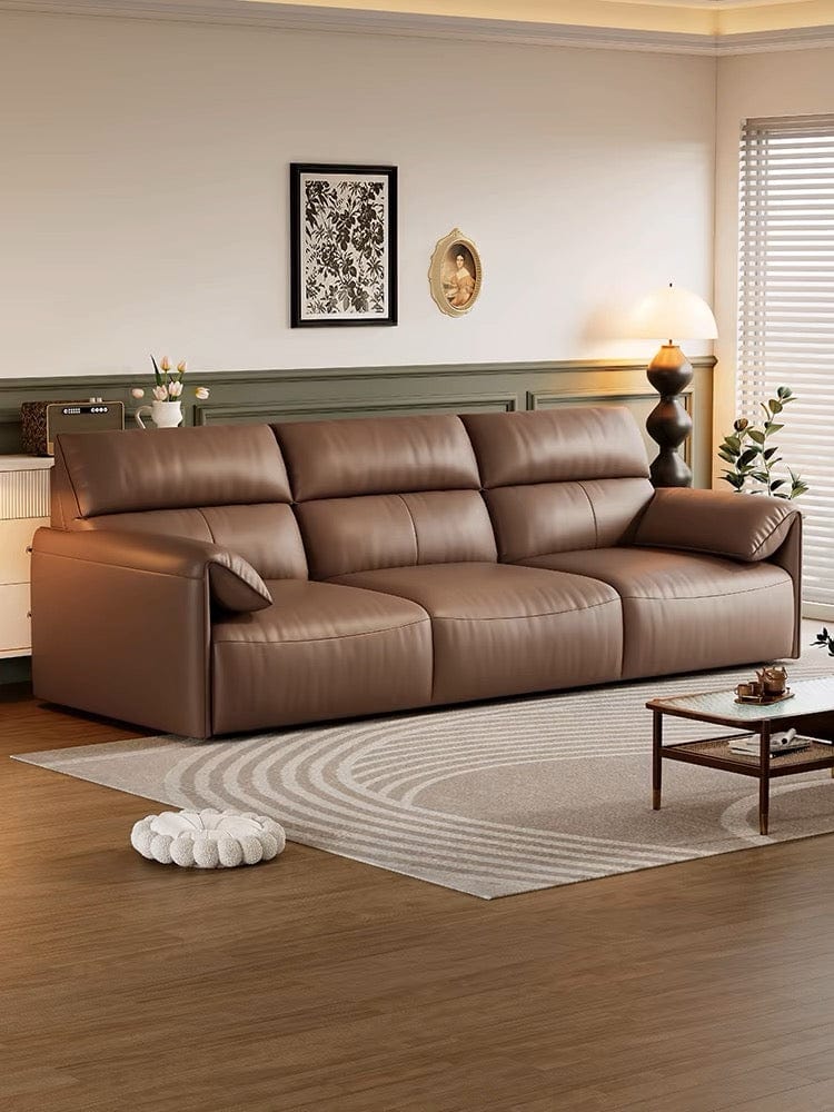 home-atelier-f31a Trevor Electric Leather Sofa Bed