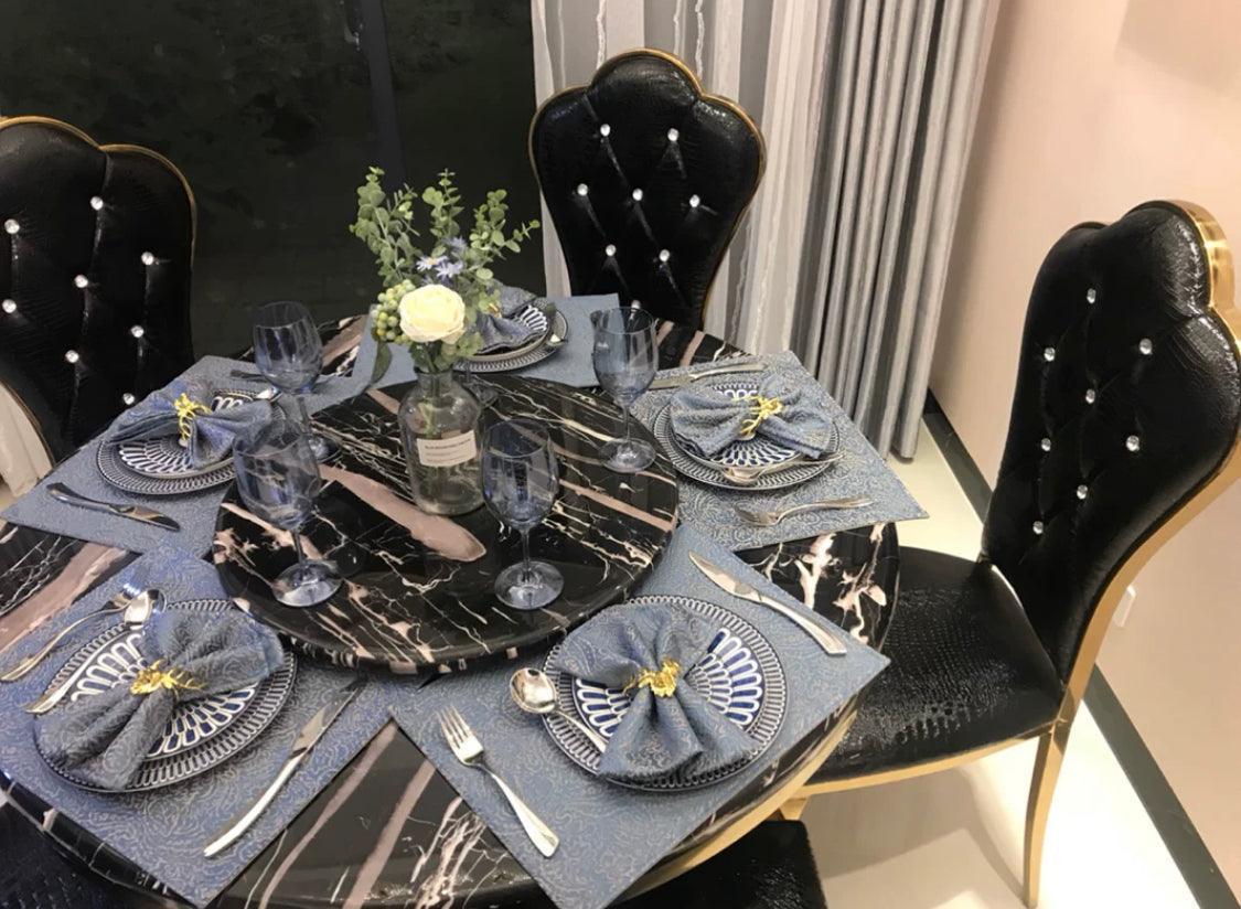 home-atelier-f31a Vulcan Dining Table and Chairs