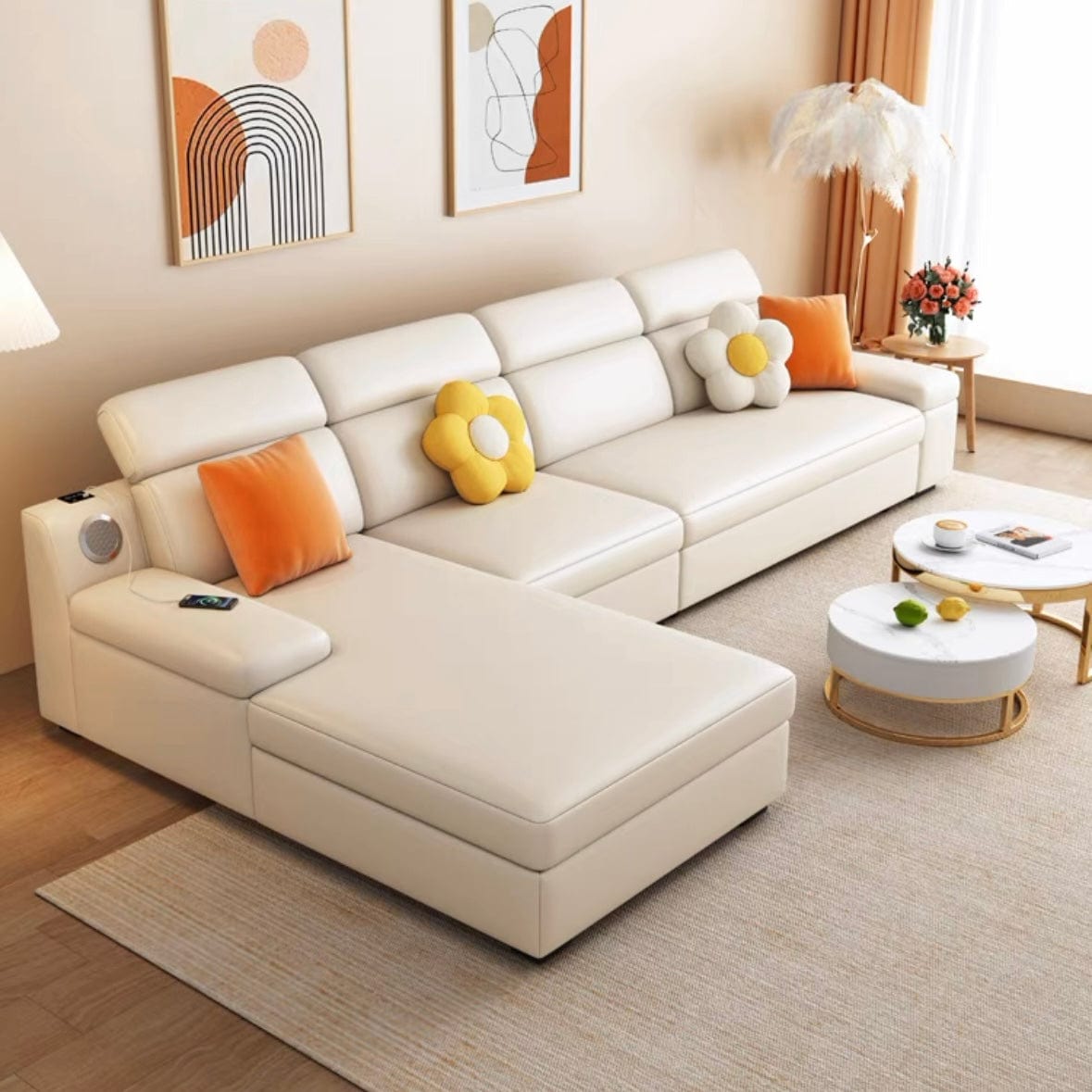 Home Atelier Flor Sectional Sofa Bed