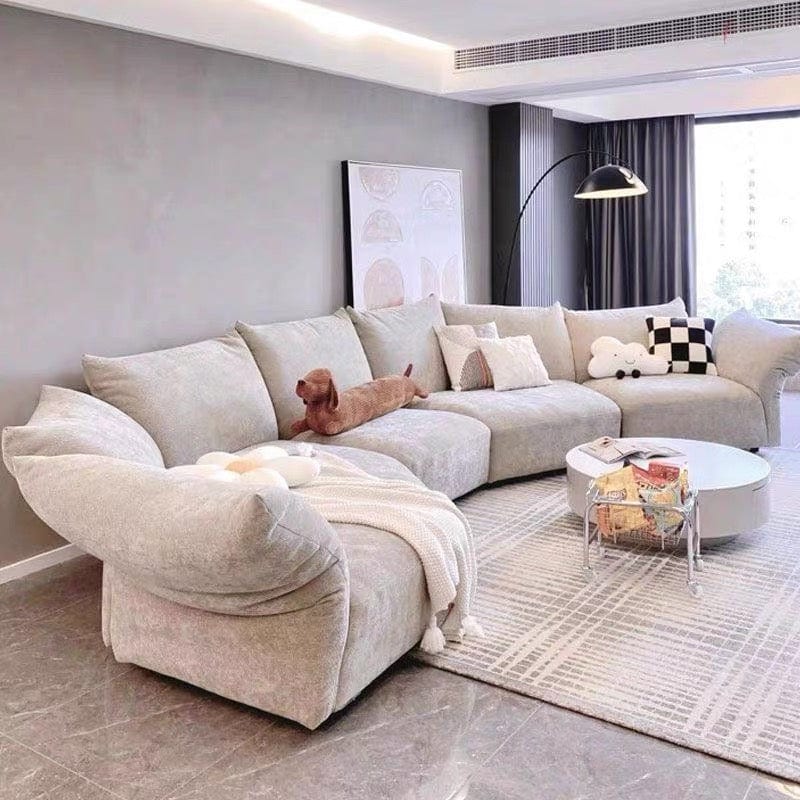 Home Atelier Floria Scratch Resistant Adjustable Backrest Sofa