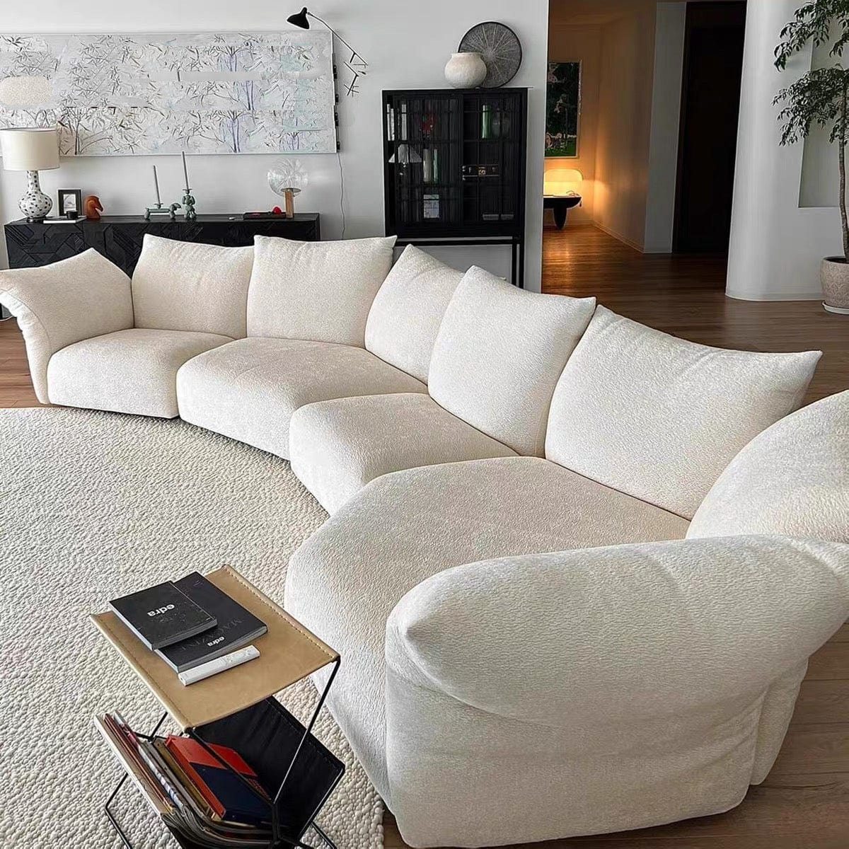 Home Atelier Floria Scratch Resistant Adjustable Backrest Sofa