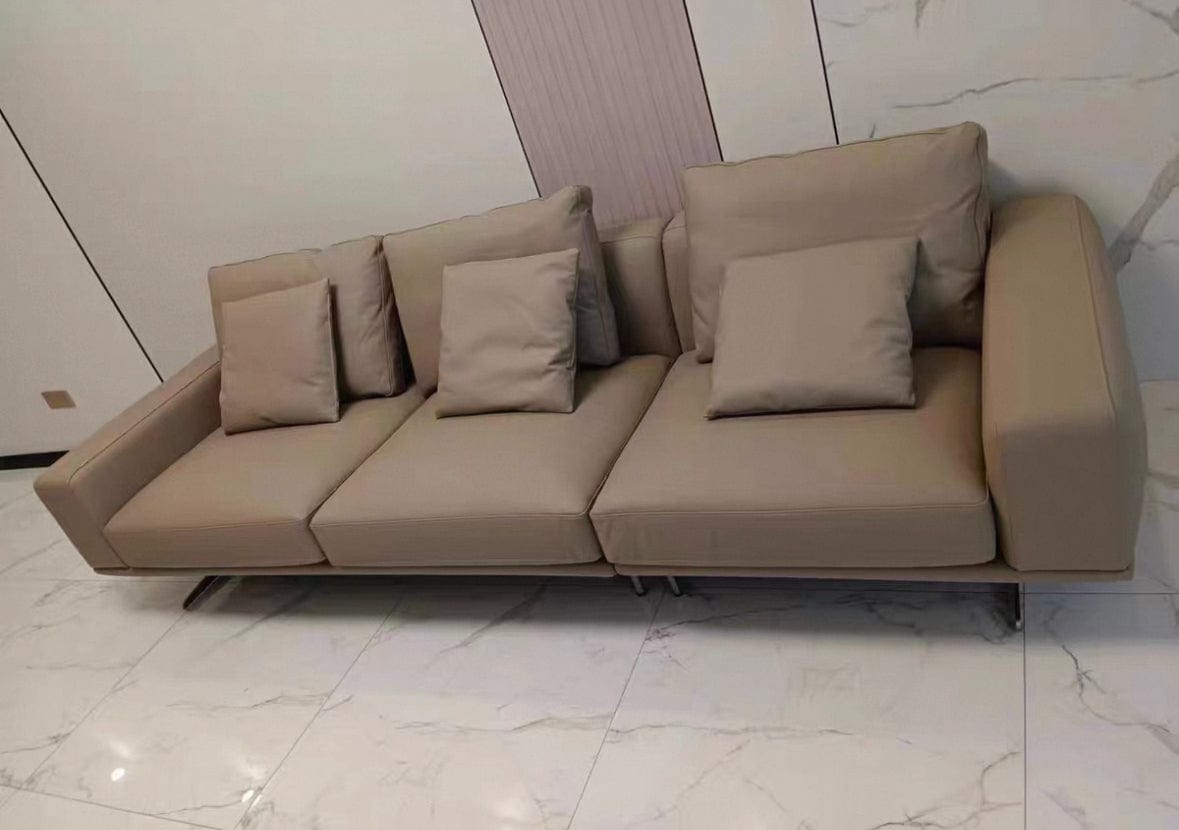 Home Atelier Freco Genuine Cowhide Leather Sofa