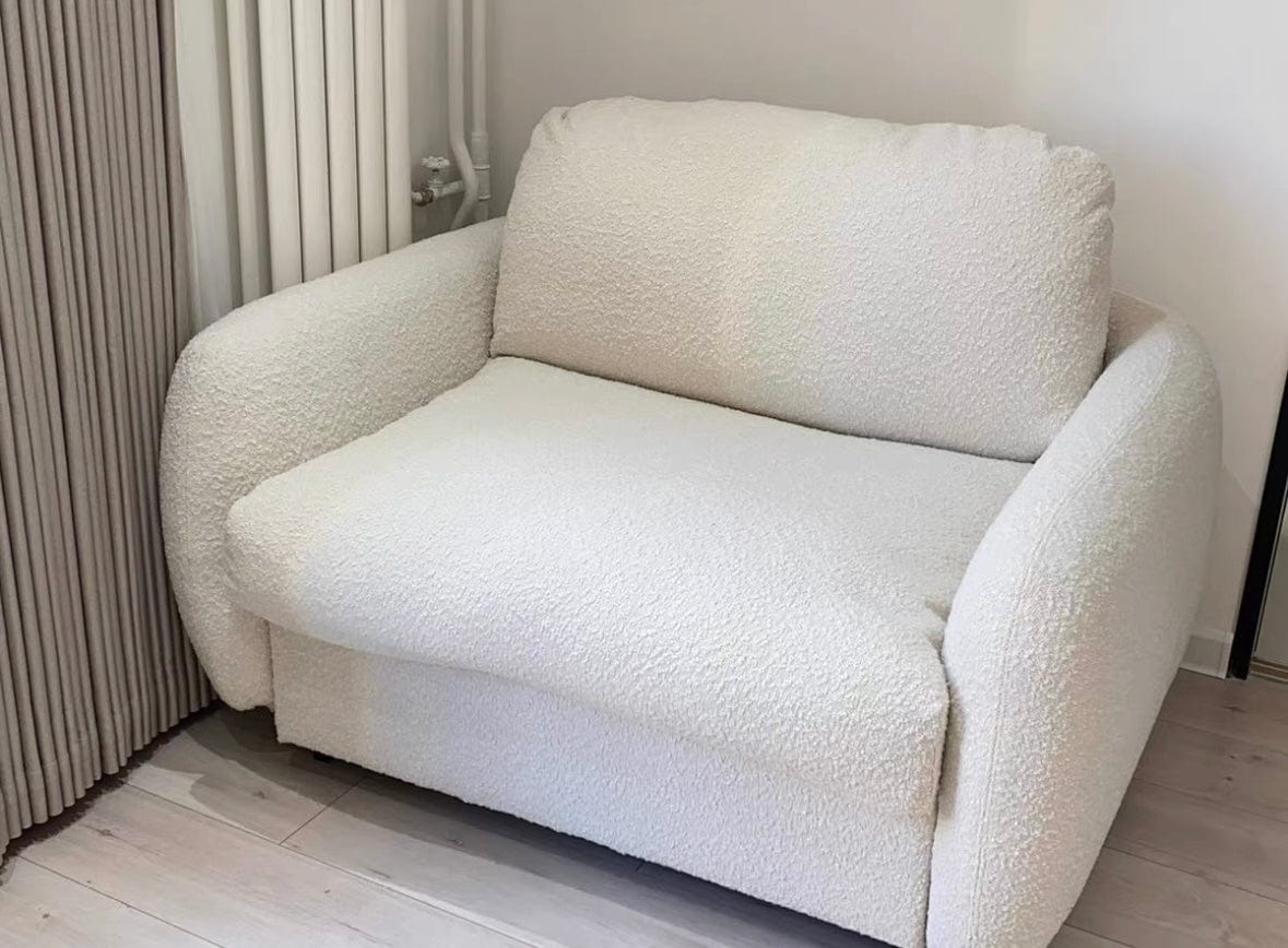 Home Atelier Gabriela Boucle Foldable Sofa Bed