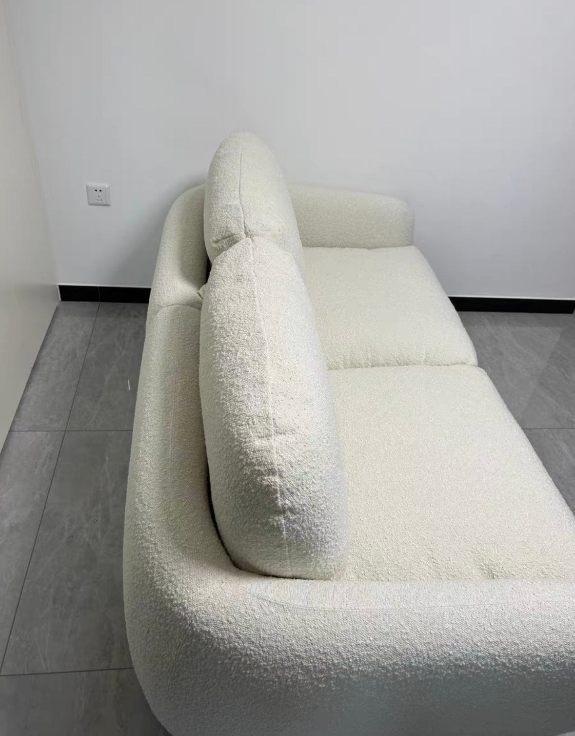 Home Atelier Gabriela Boucle Foldable Sofa Bed