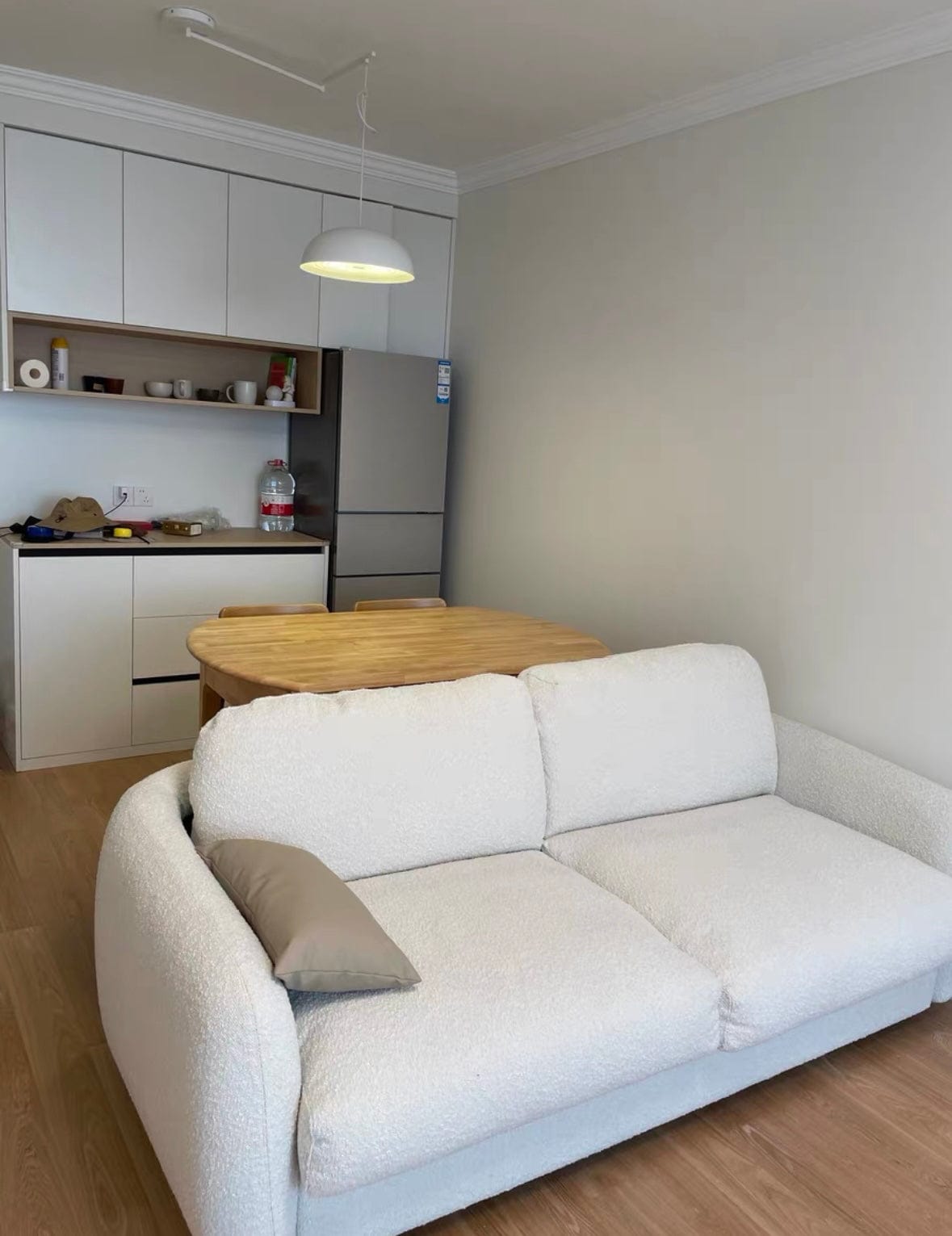 Home Atelier Gabriela Boucle Foldable Sofa Bed