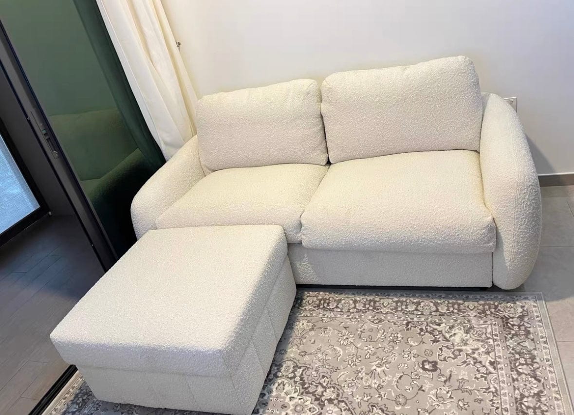 Home Atelier Gabriela Boucle Foldable Sofa Bed