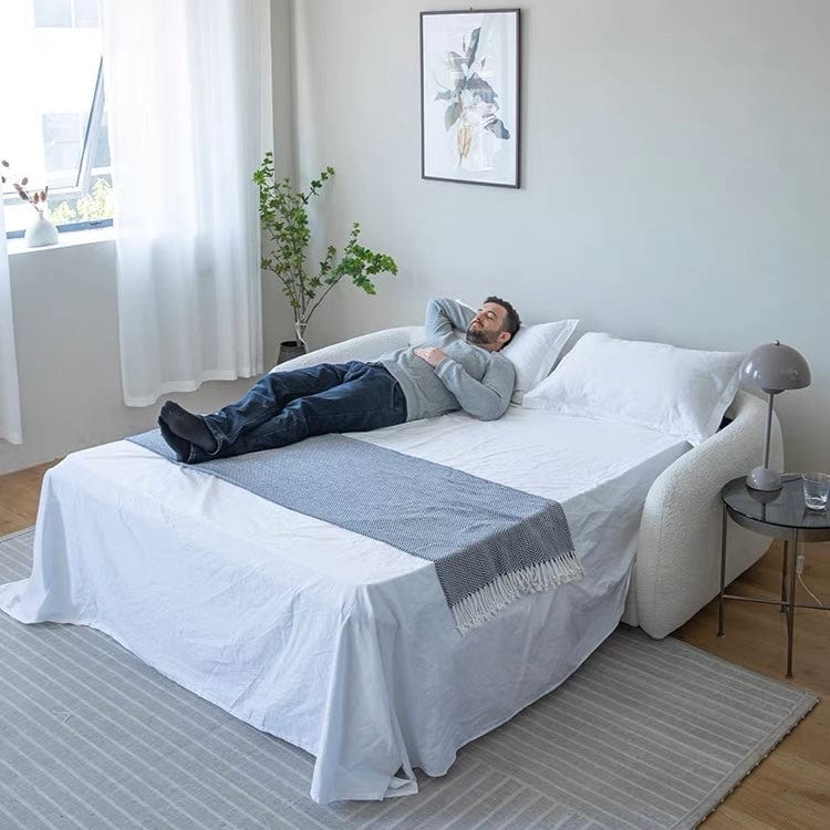 Home Atelier Gabriela Boucle Foldable Sofa Bed
