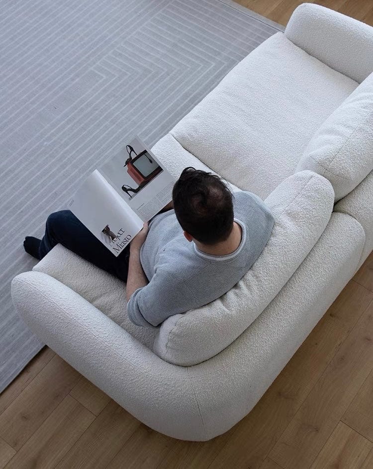 Home Atelier Gabriela Boucle Foldable Sofa Bed