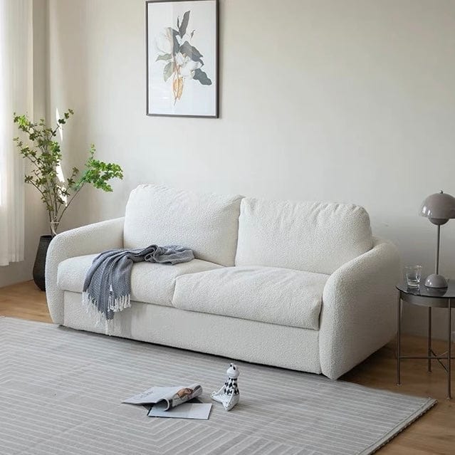 Home Atelier Gabriela Boucle Foldable Sofa Bed