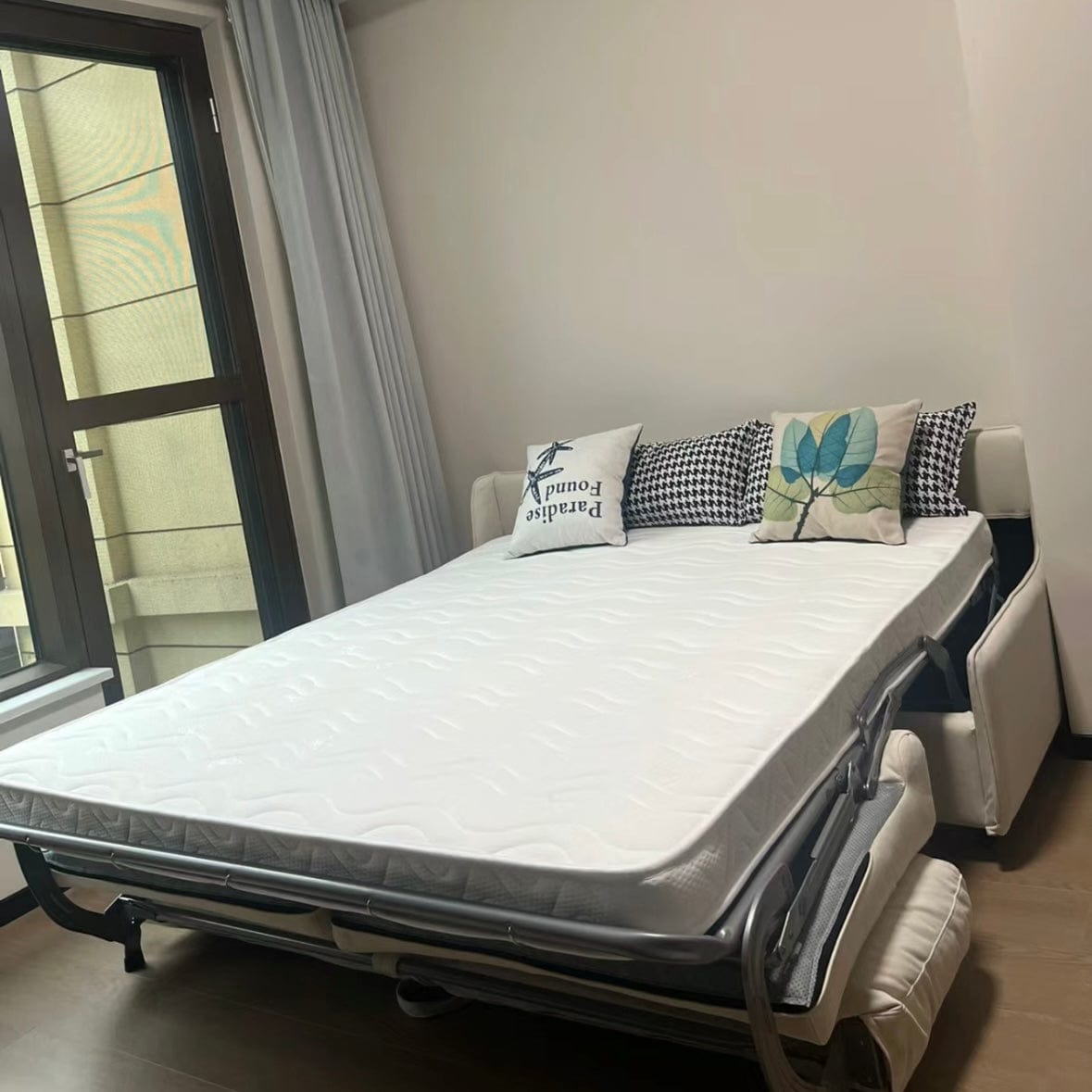 Home Atelier Gallini Scratch Resistant Foldable Sofa Bed with Mattress