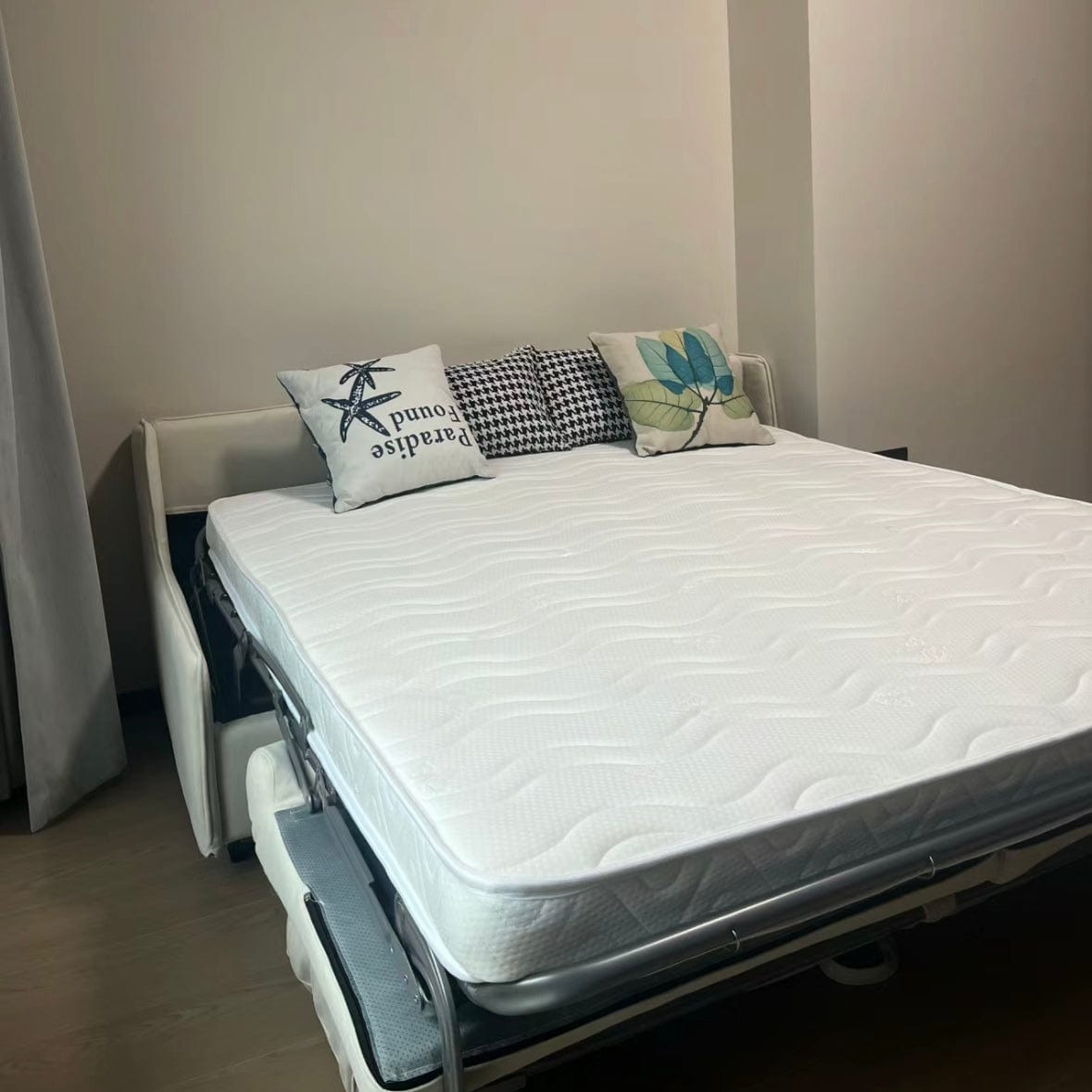Home Atelier Gallini Scratch Resistant Foldable Sofa Bed with Mattress