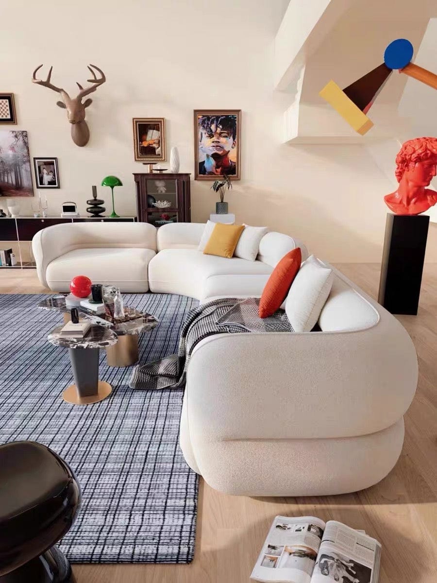 Home Atelier Gayle Sectional Curve Sofa