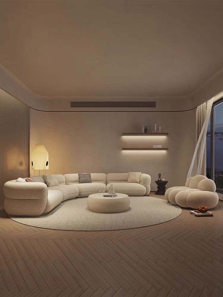 Home Atelier Gayle Sectional Curve Sofa