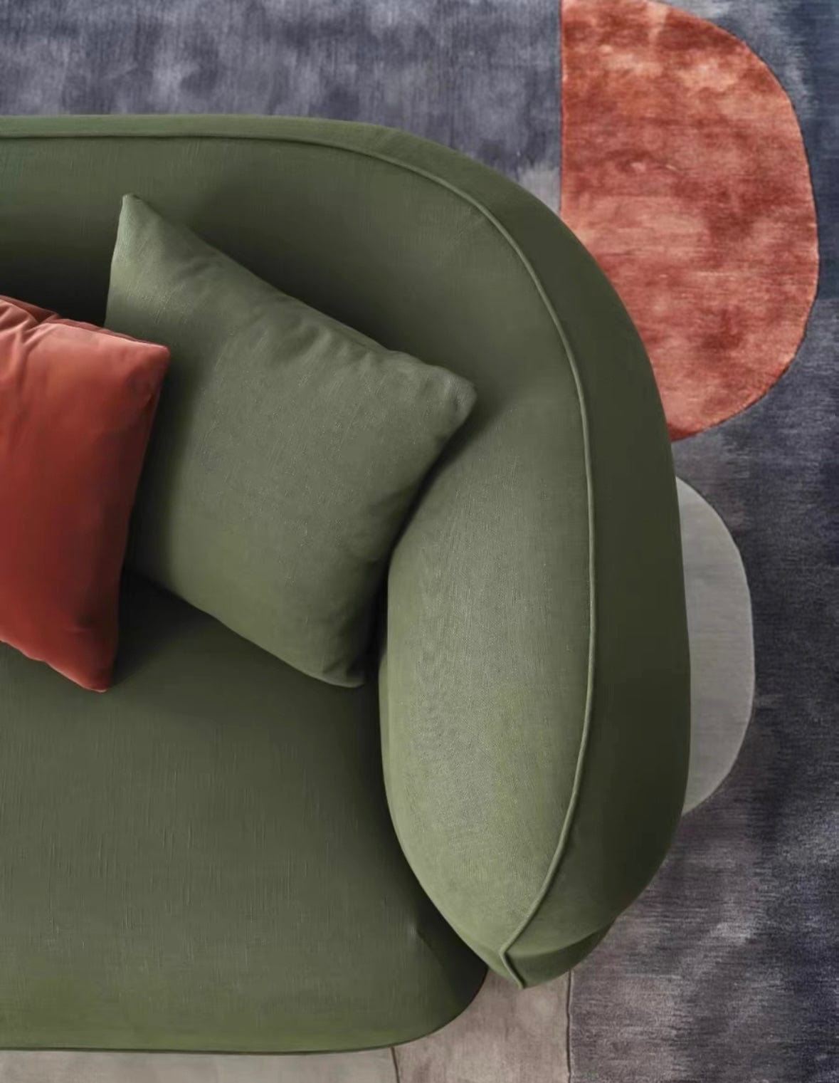 Home Atelier Gayle Sectional Curve Sofa
