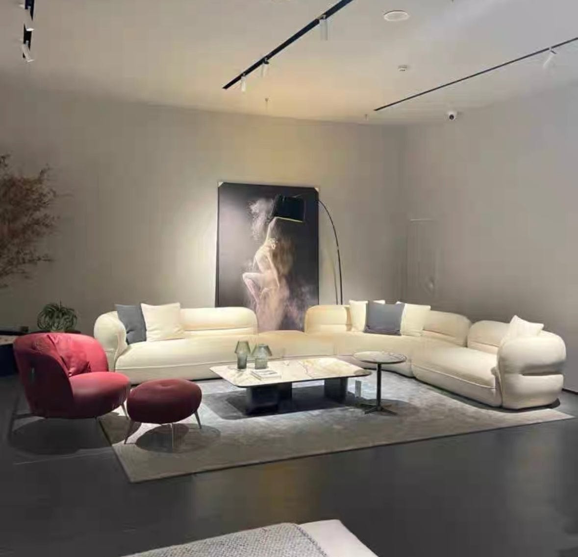 Home Atelier Gayle Sectional Curve Sofa