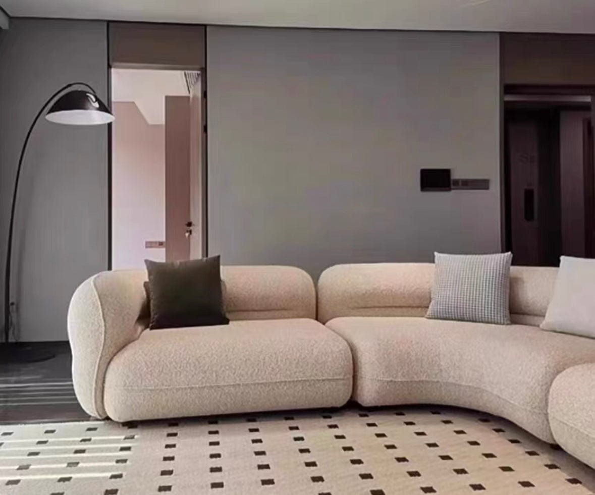 Home Atelier Gayle Sectional Curve Sofa