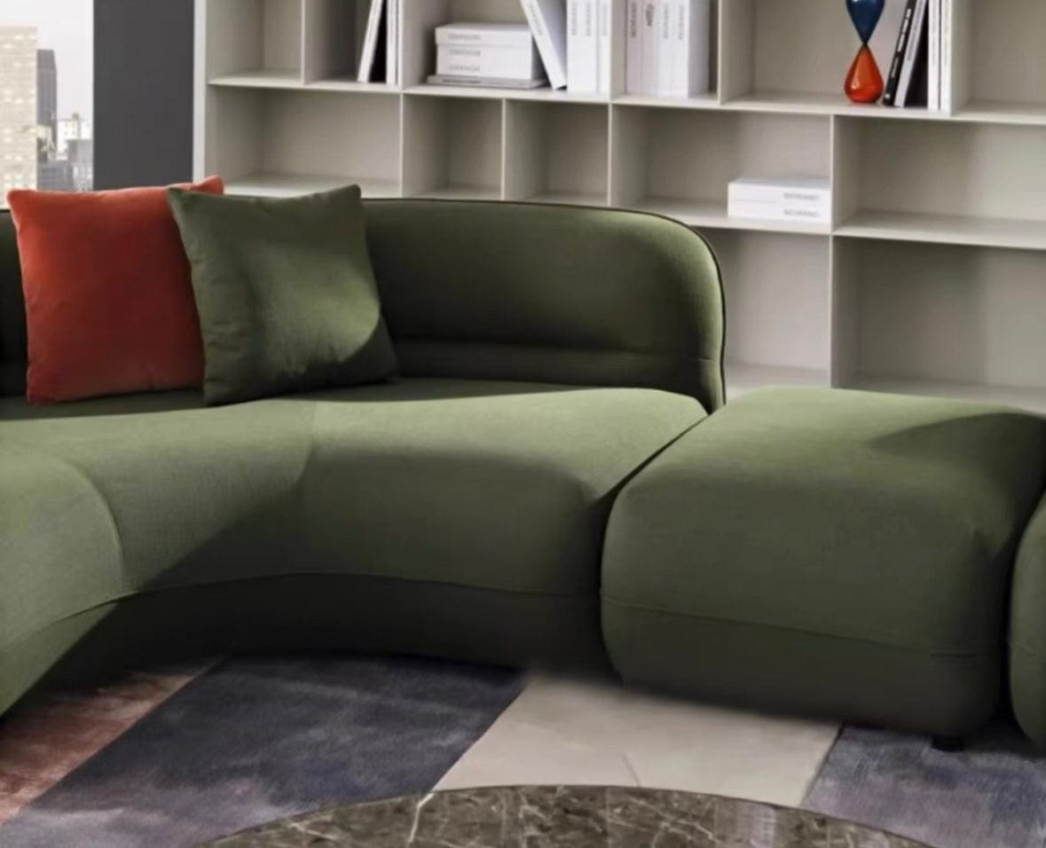 Home Atelier Gayle Sectional Curve Sofa
