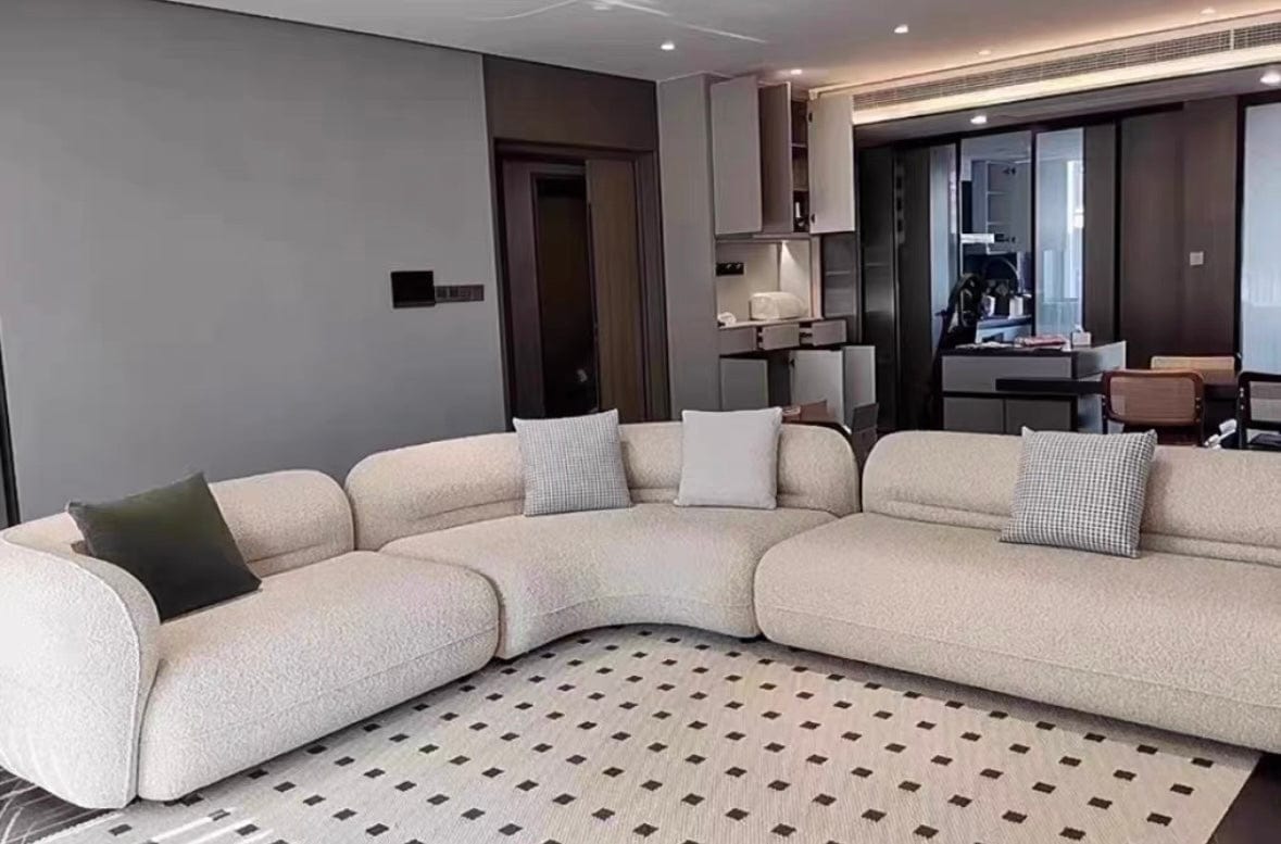 Home Atelier Gayle Sectional Curve Sofa
