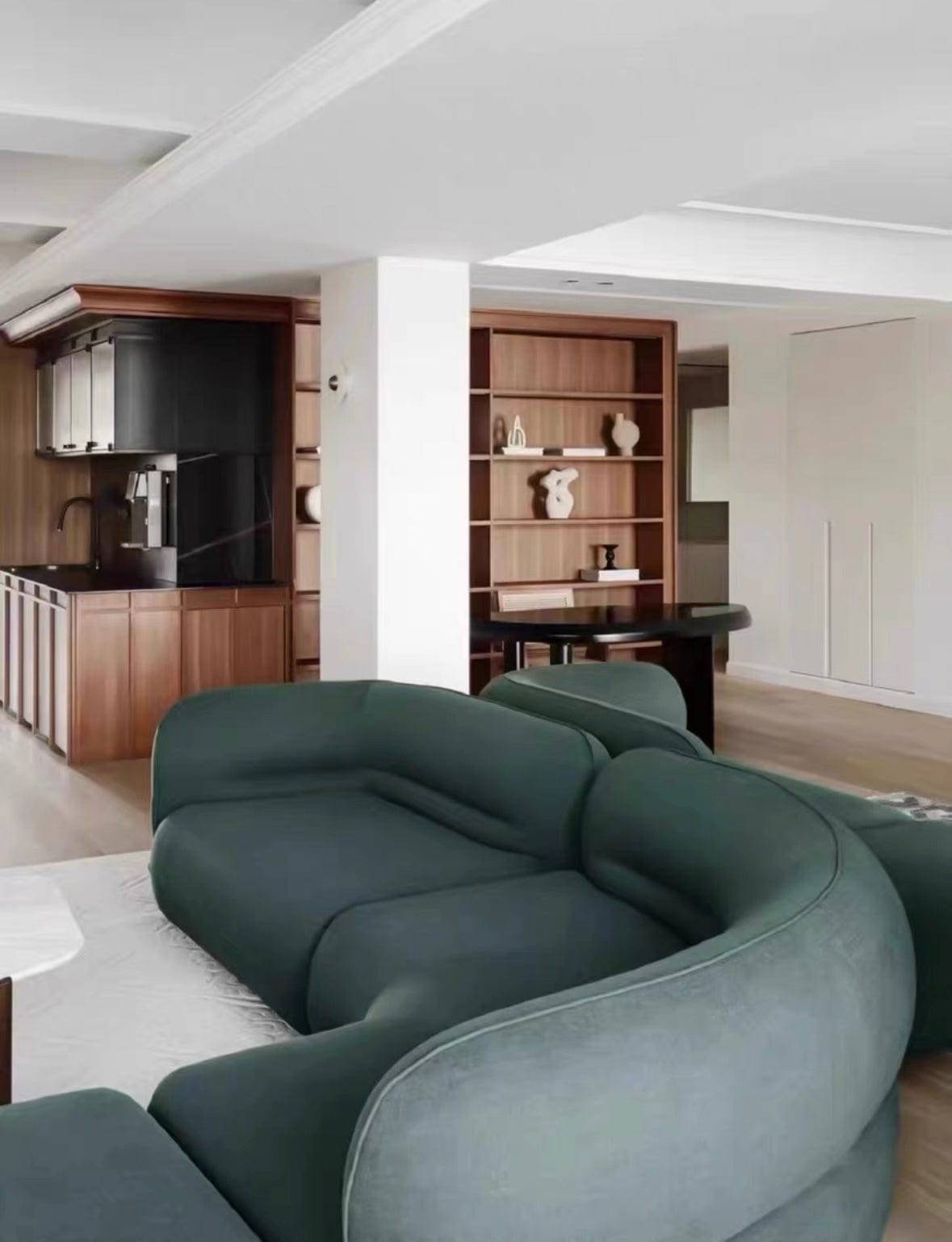 Home Atelier Gayle Sectional Curve Sofa