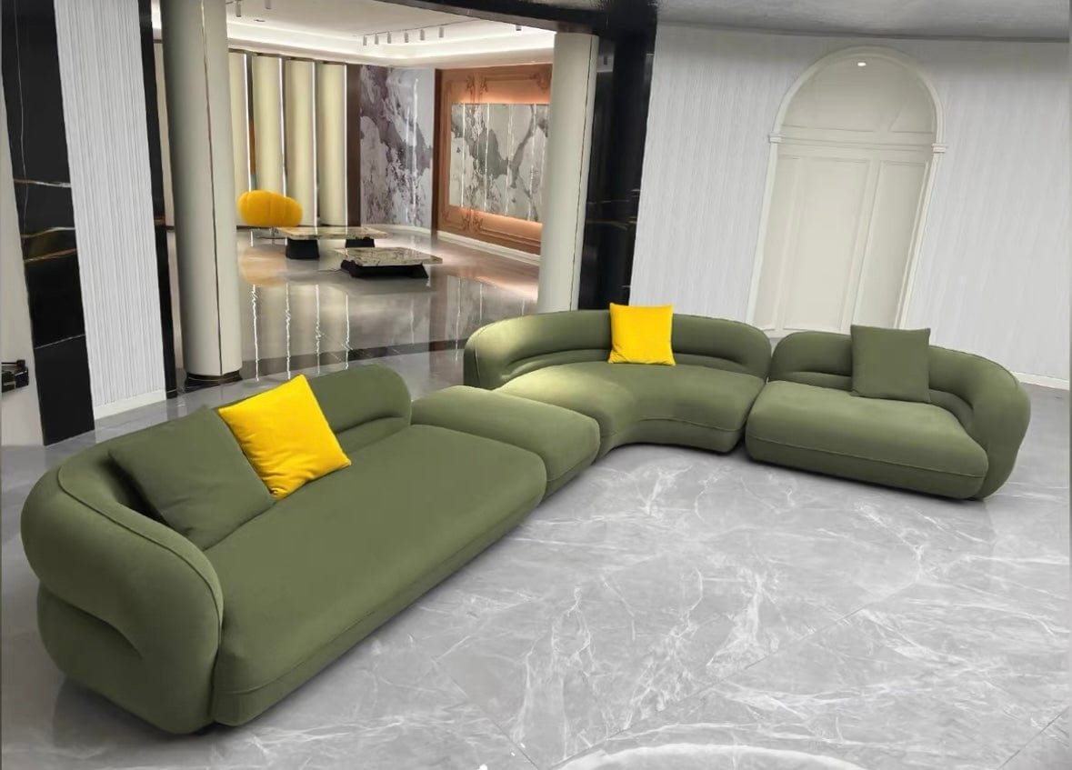 Home Atelier Gayle Sectional Curve Sofa