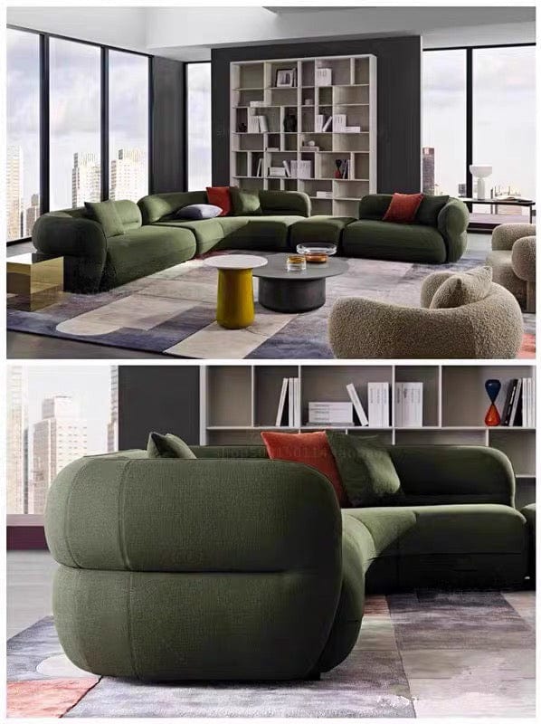 Home Atelier Gayle Sectional Curve Sofa