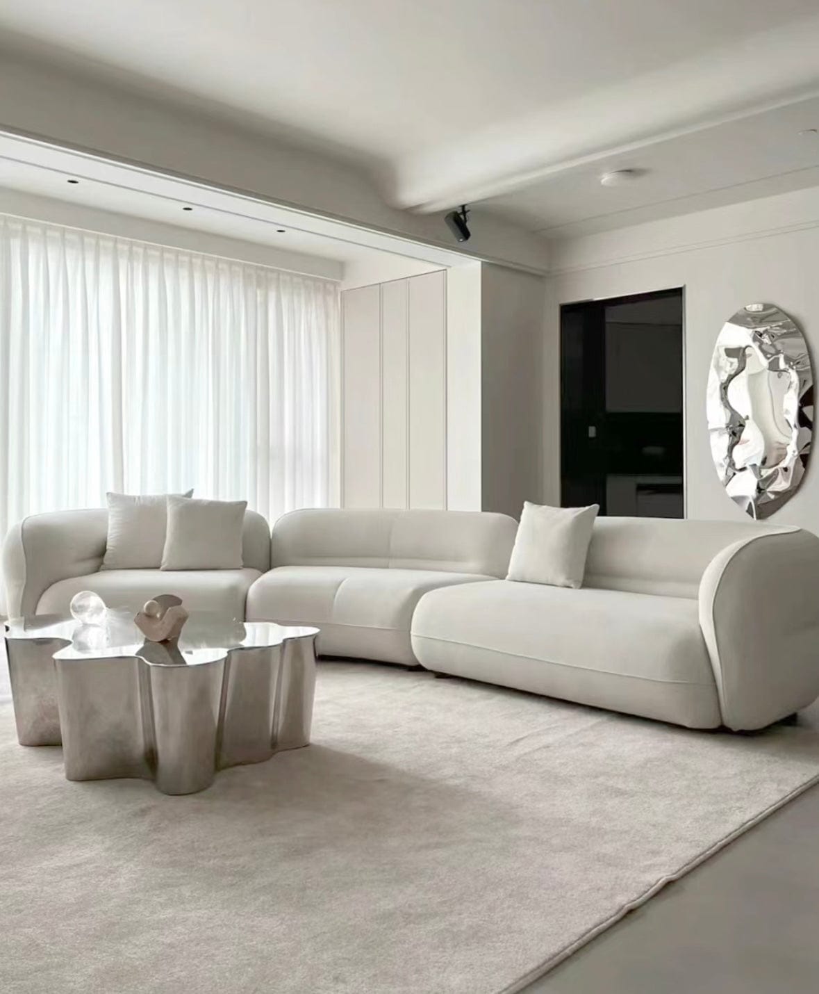 Home Atelier Gayle Sectional Curve Sofa