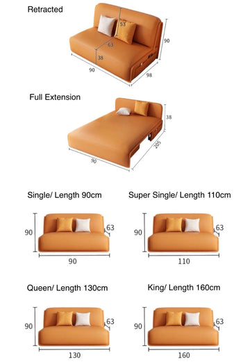 Home Atelier Gerald Electric Sofa Bed