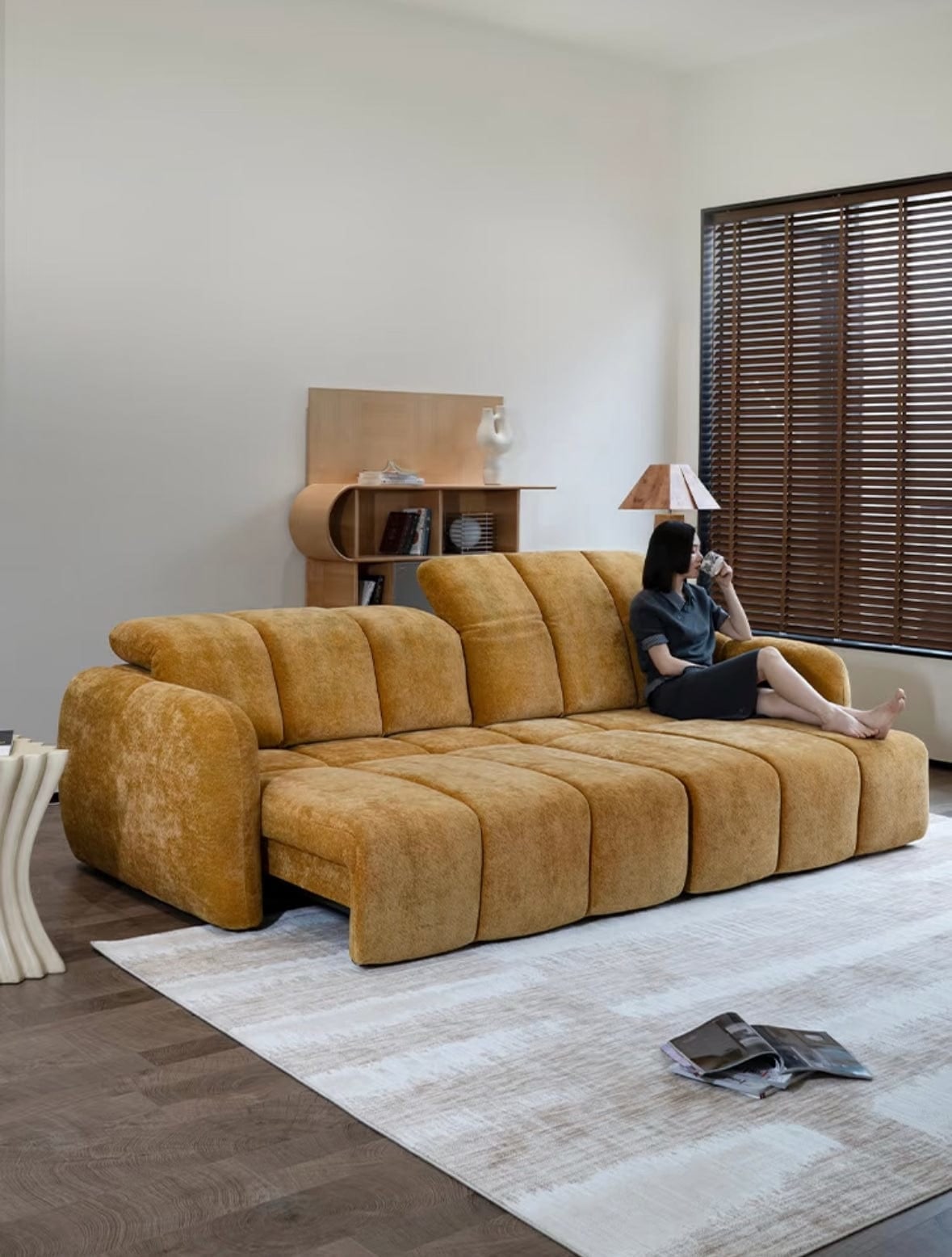Home Atelier Gordon Scratch Resistant Electric Sofa Bed