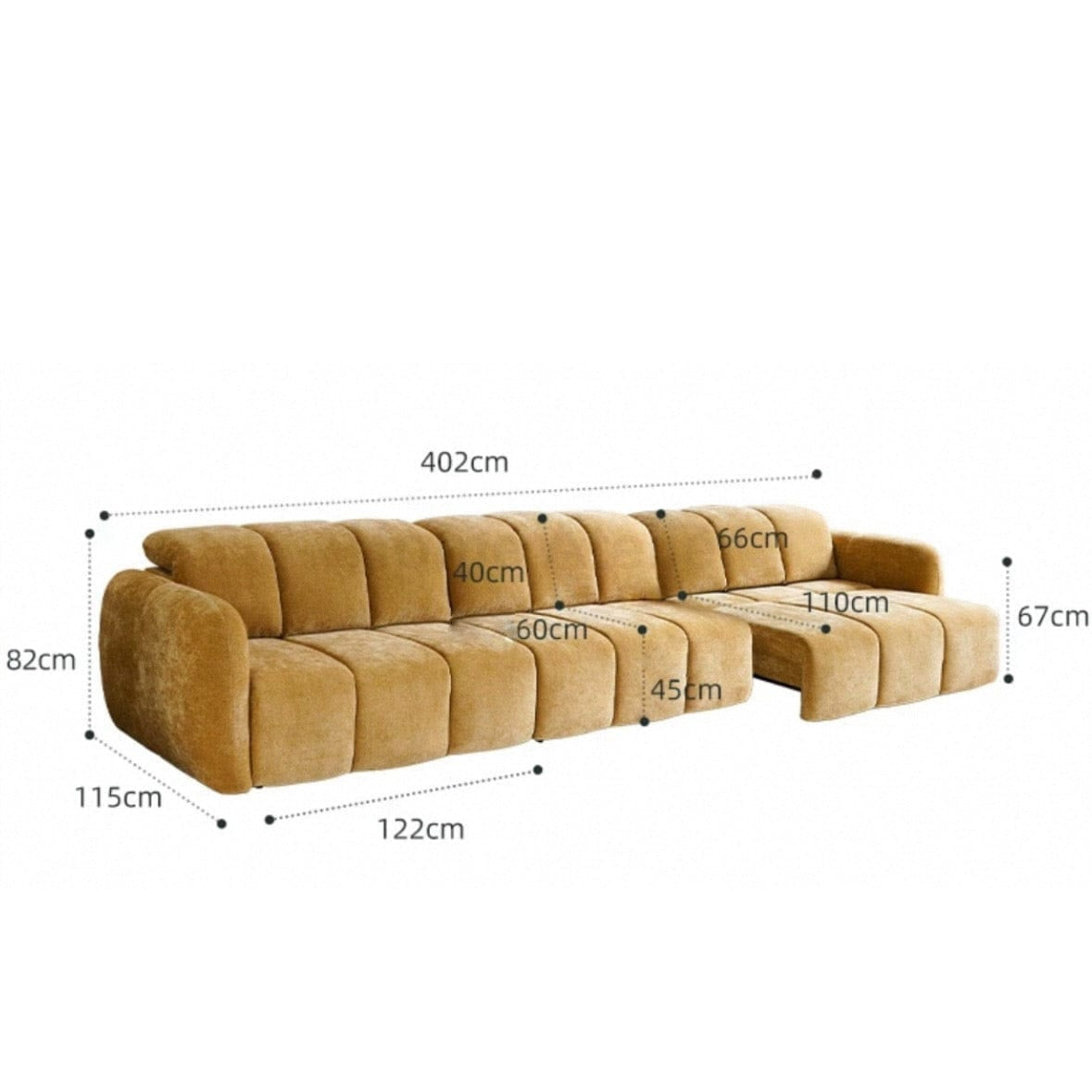 Home Atelier Gordon Scratch Resistant Electric Sofa Bed