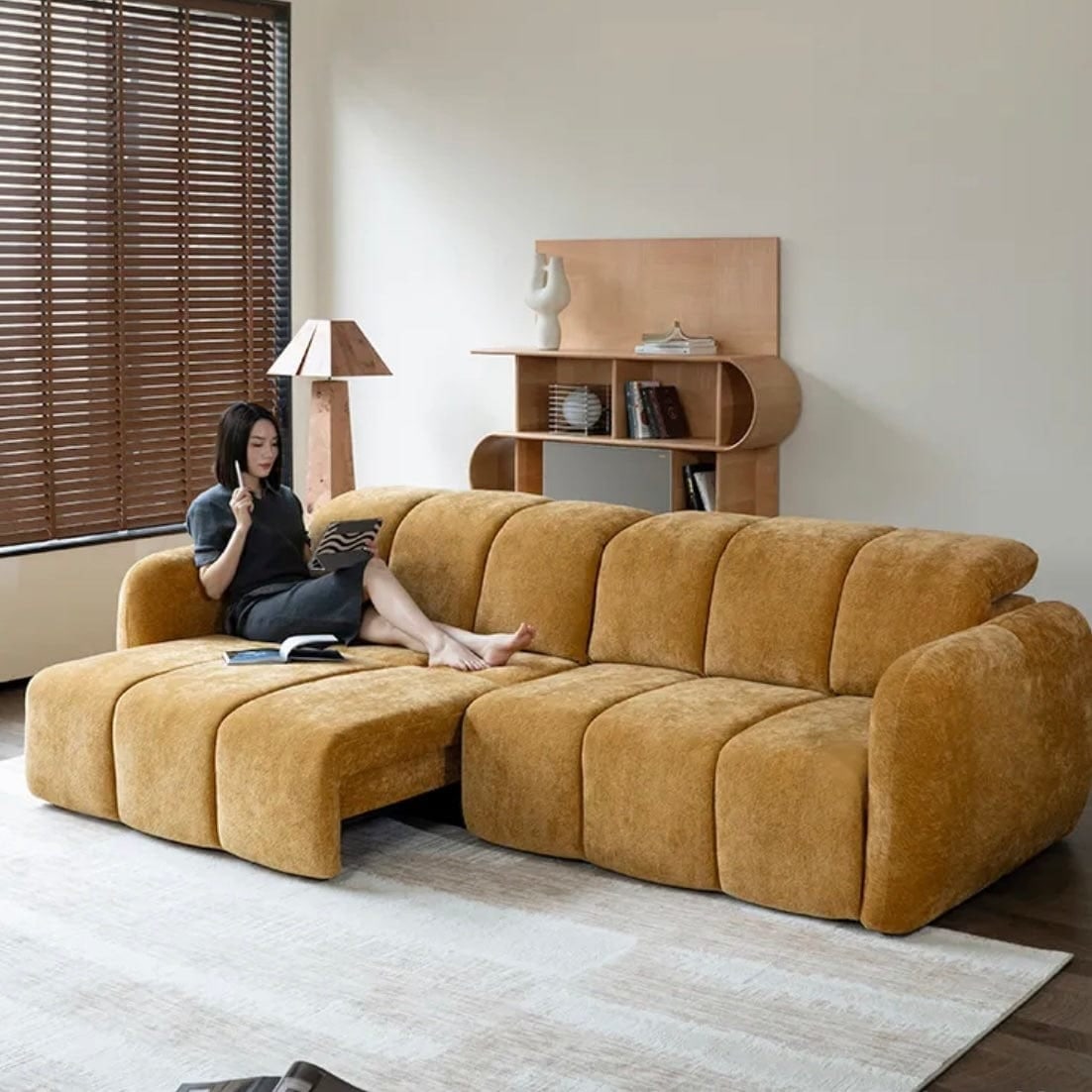 Home Atelier Gordon Scratch Resistant Electric Sofa Bed