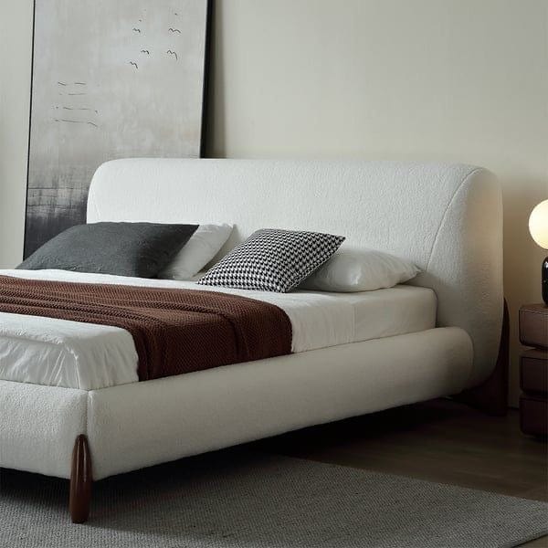 Home Atelier Grecan Boucle Bed Frame