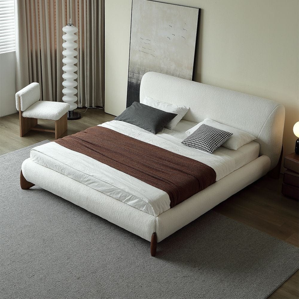 Home Atelier Grecan Boucle Bed Frame
