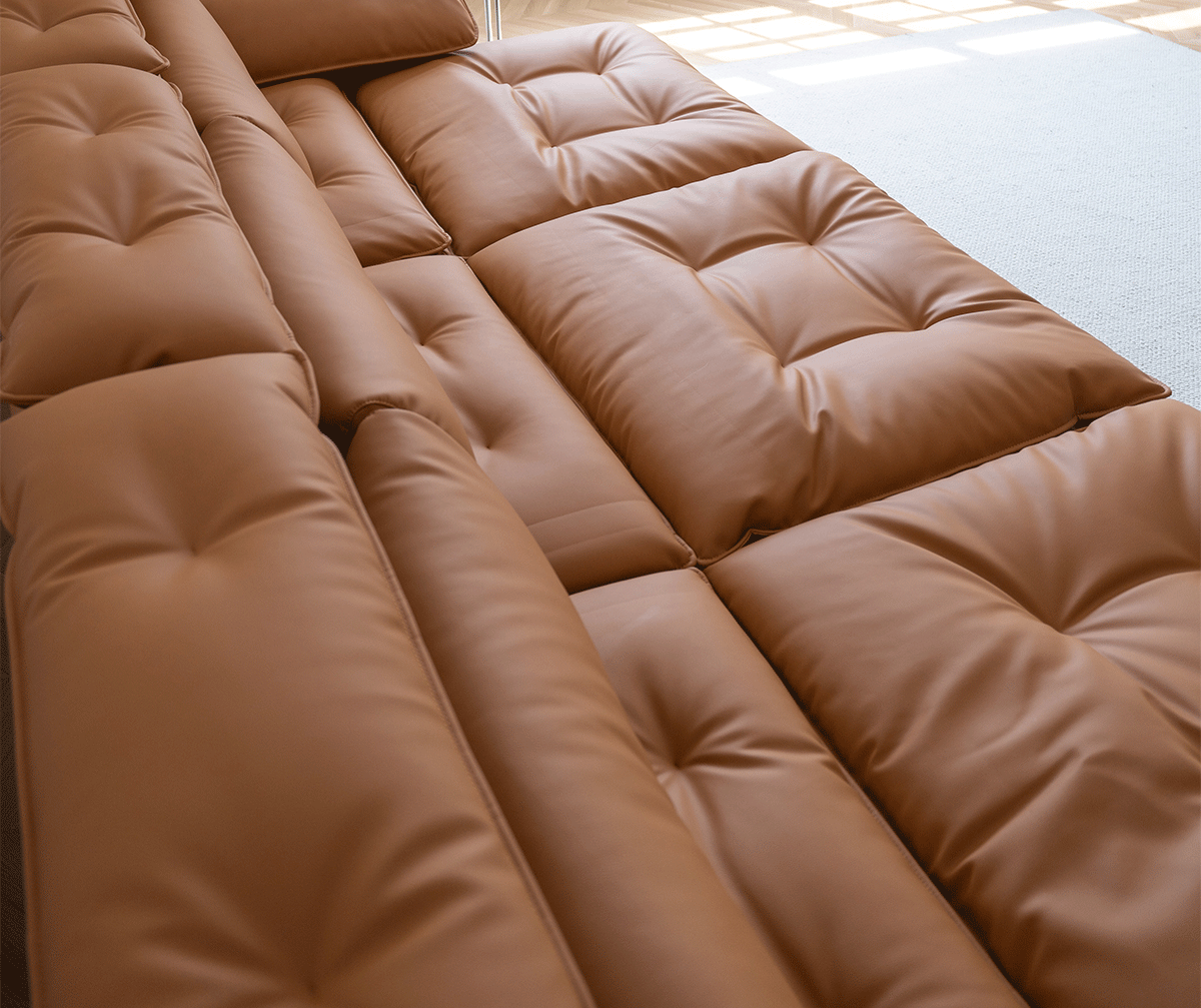 Home Atelier Greken Electric Motorized Leather Sofa Bed