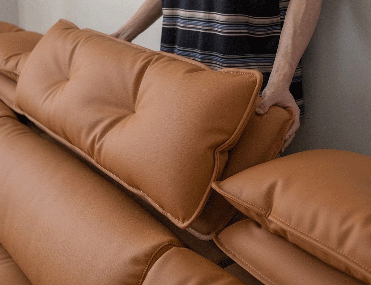 Home Atelier Greken Electric Motorized Leather Sofa Bed