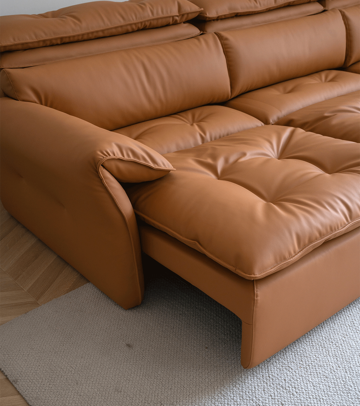 Home Atelier Greken Electric Motorized Leather Sofa Bed
