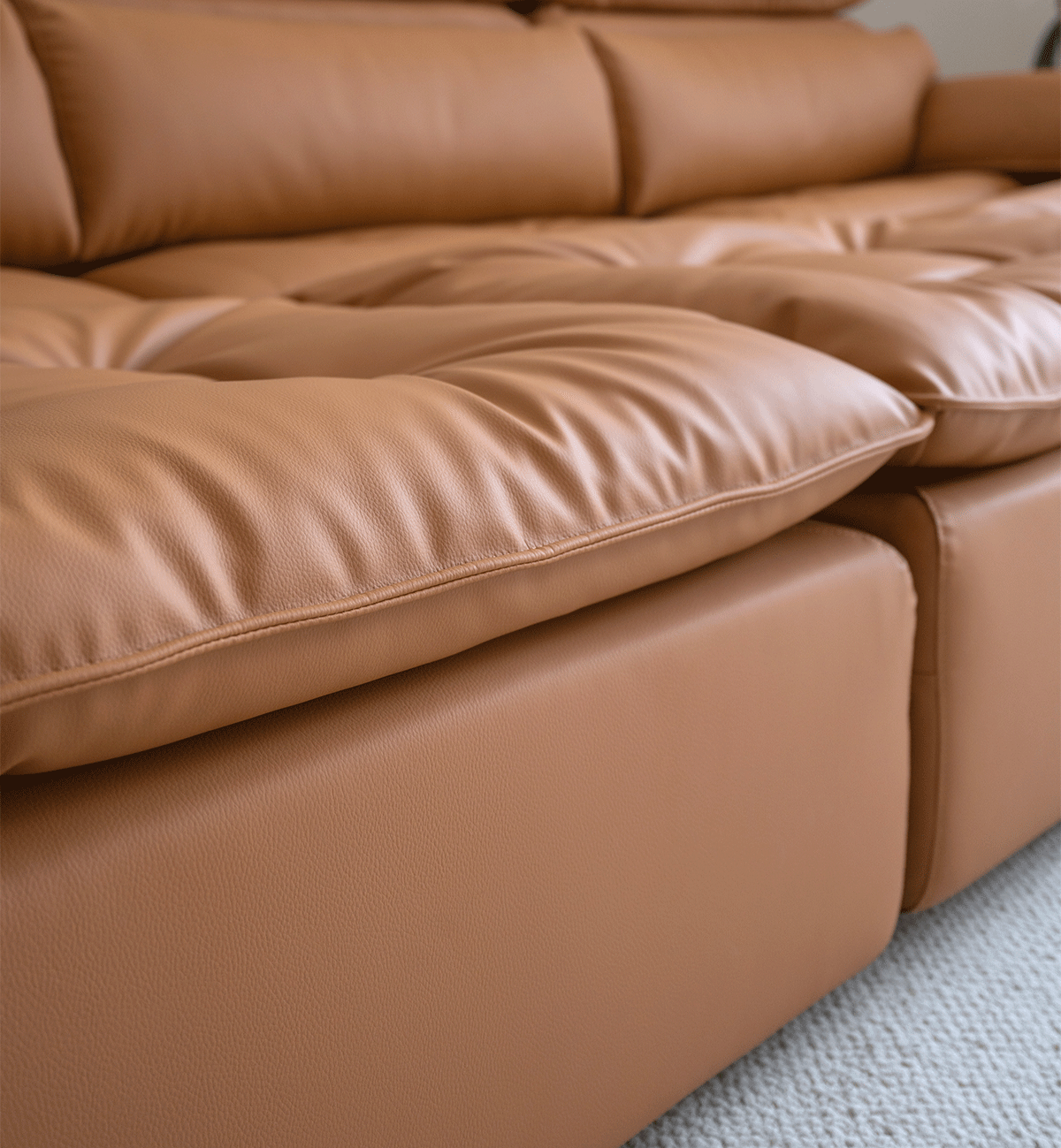 Home Atelier Greken Electric Motorized Leather Sofa Bed