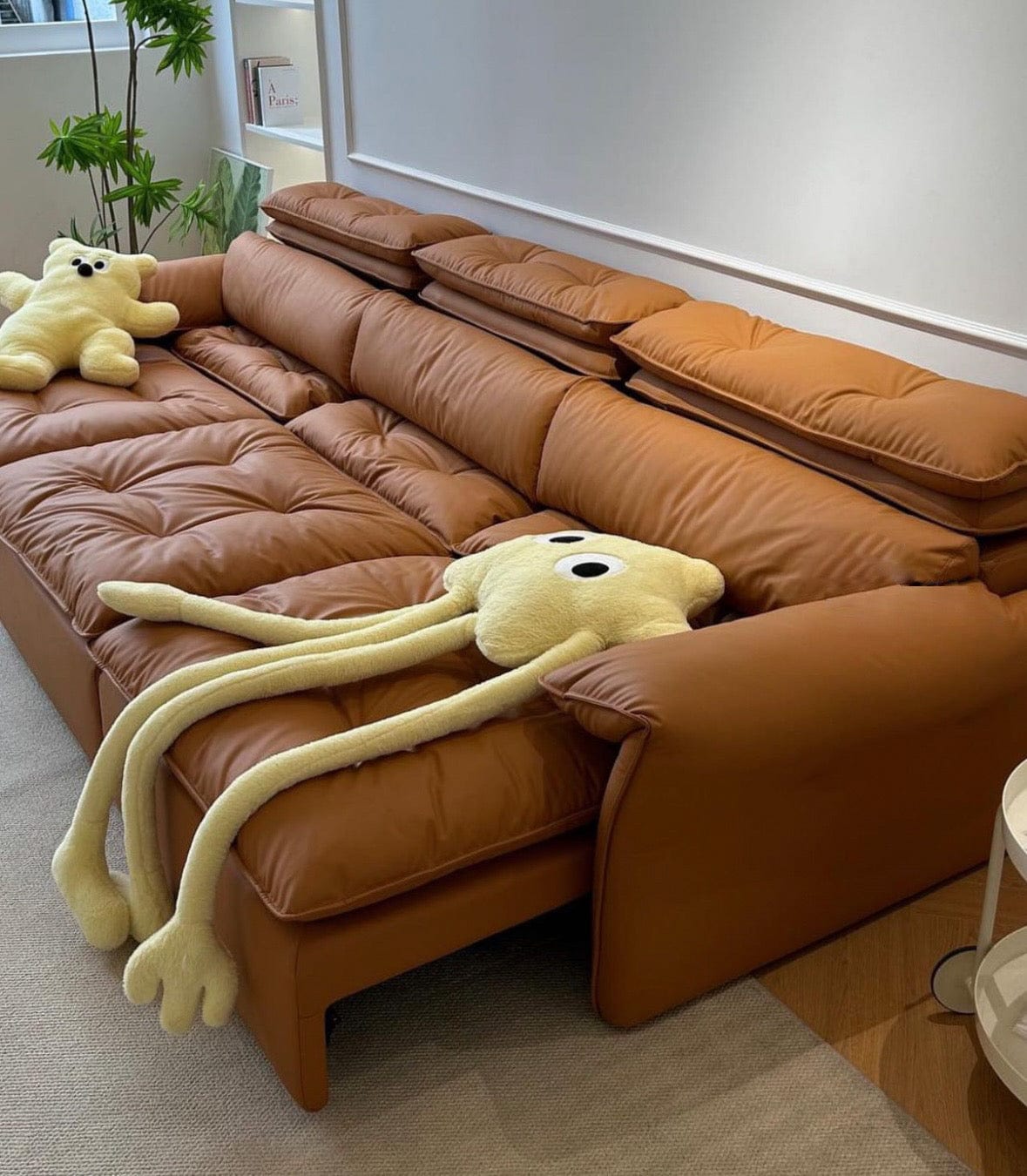 Home Atelier Greken Electric Motorized Leather Sofa Bed