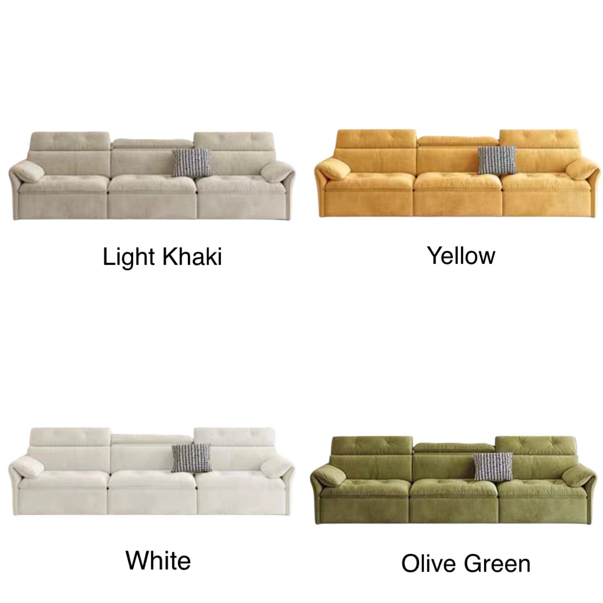 Home Atelier Greken Scratch Resistant Electric Extendable Sofa Bed