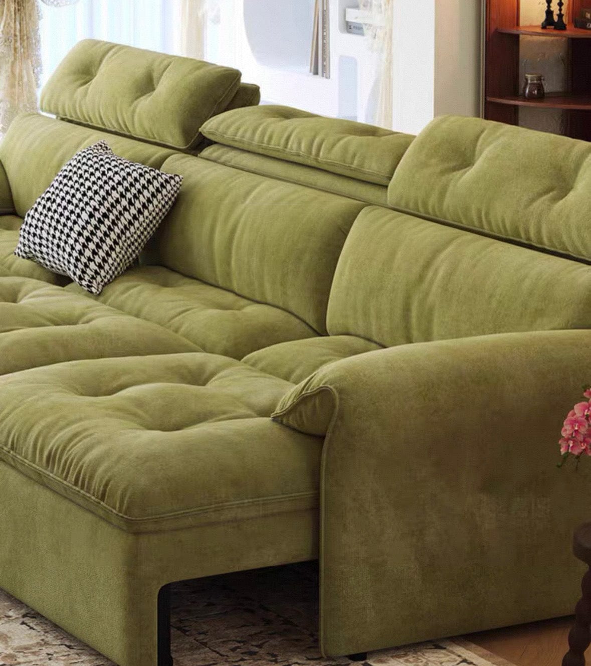 Home Atelier Greken Scratch Resistant Electric Extendable Sofa Bed