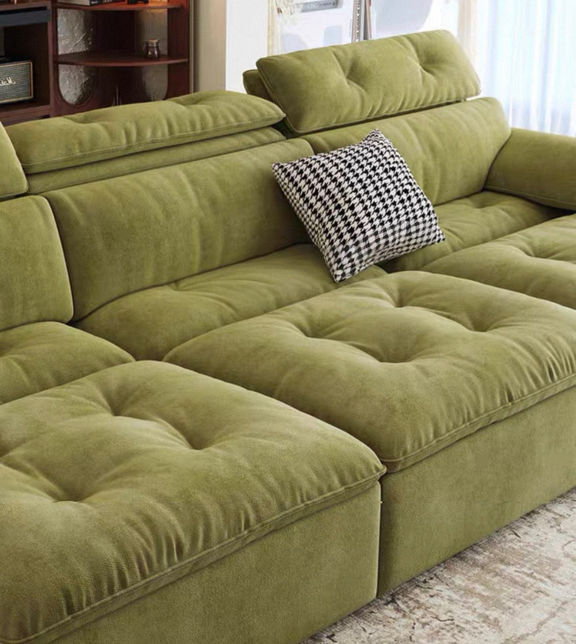 Home Atelier Greken Scratch Resistant Electric Extendable Sofa Bed