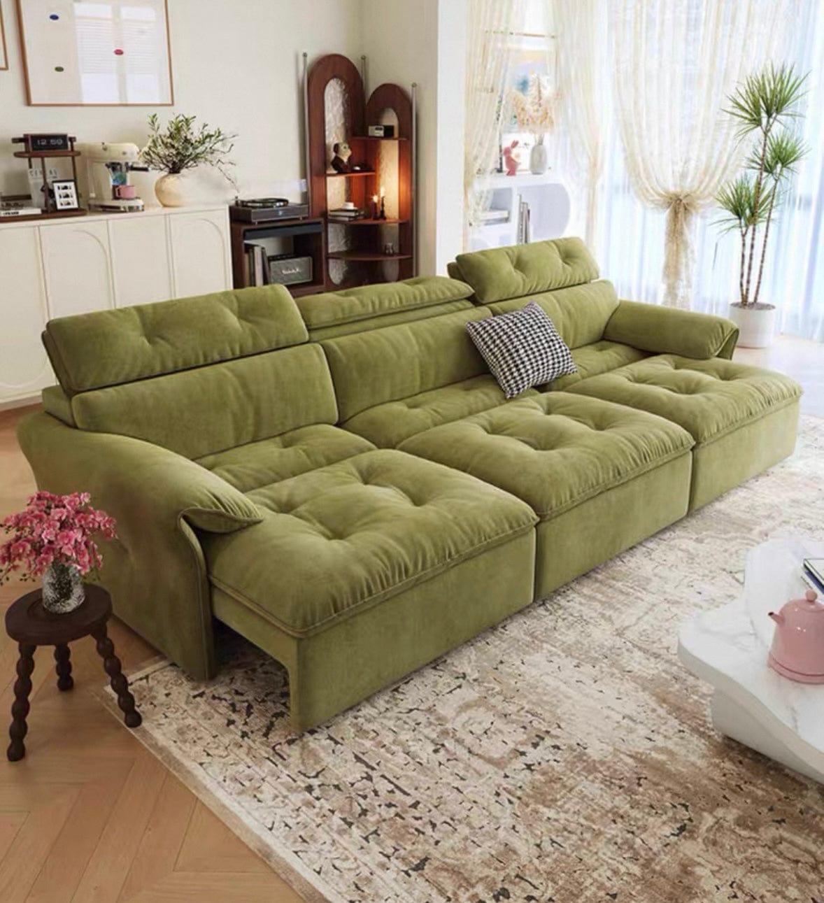 Home Atelier Greken Scratch Resistant Electric Extendable Sofa Bed