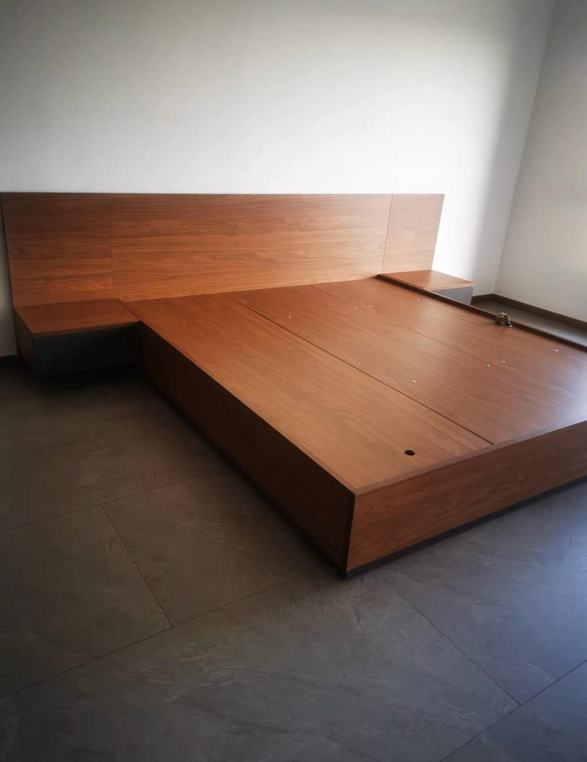 Home Atelier Gwen Wooden Storage Bed Frame