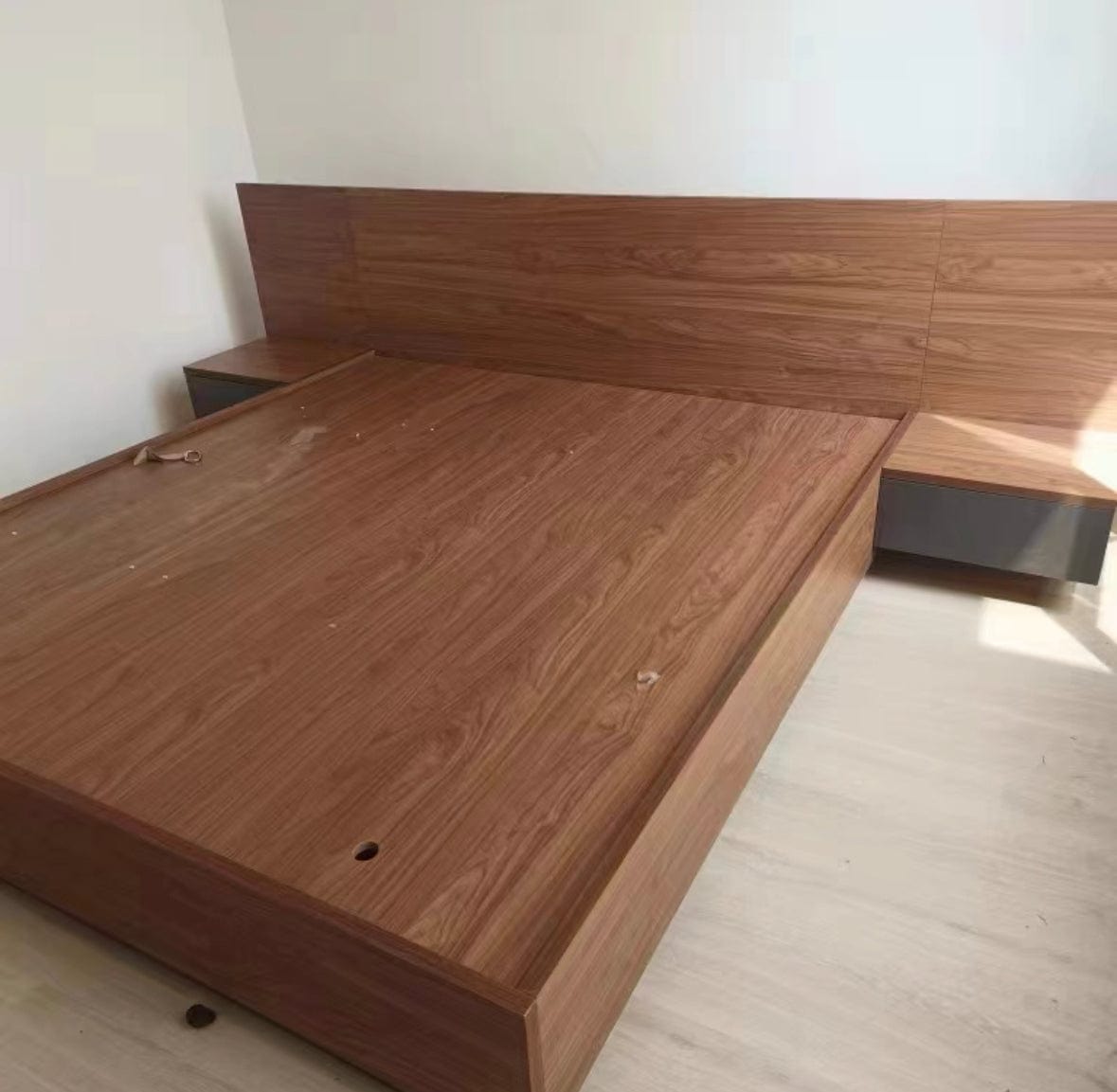 Home Atelier Gwen Wooden Storage Bed Frame