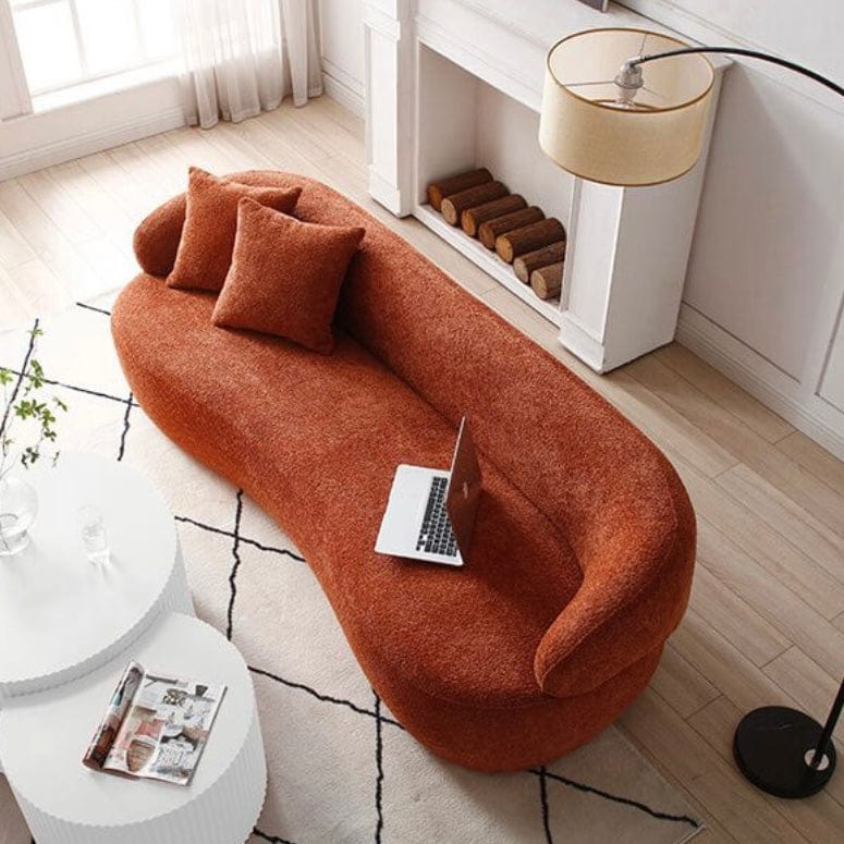 Home Atelier Haikal Scratch Resistant Curve Sofa