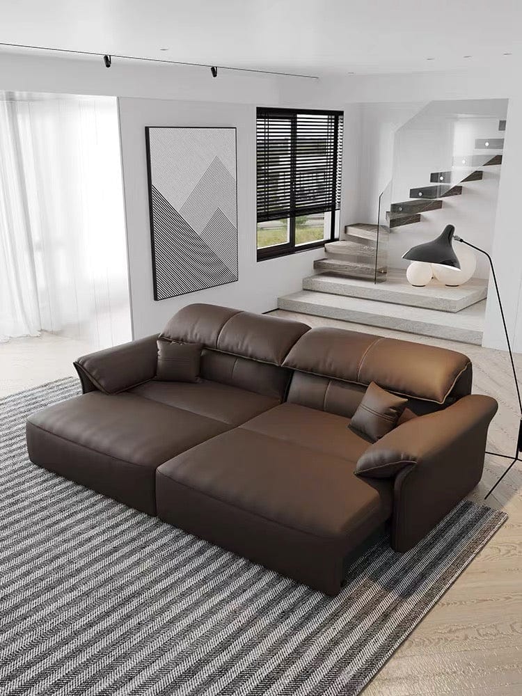 Home Atelier Handel Electric Motorized Leather Sofa Bed