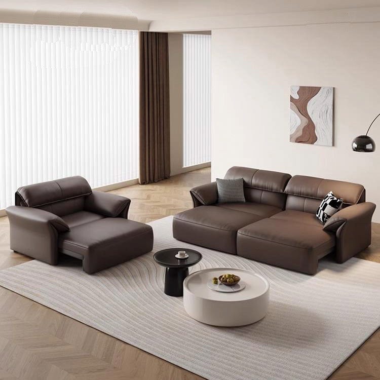Home Atelier Handel Electric Motorized Leather Sofa Bed