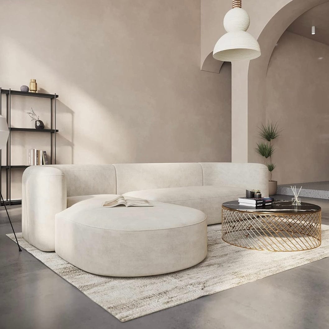 Home Atelier Harold Sectional Curve Sofa