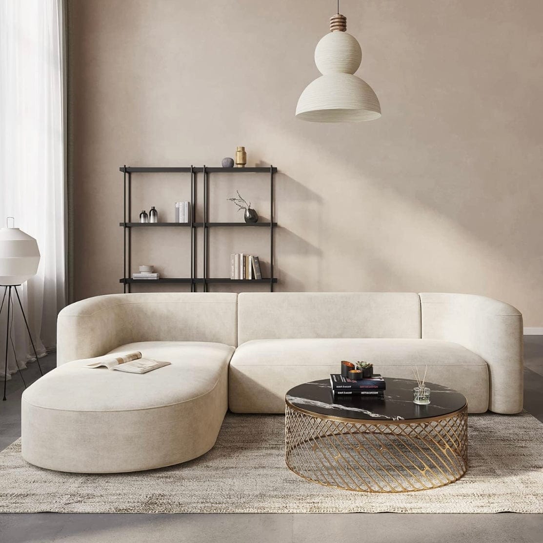 Home Atelier Harold Sectional Curve Sofa