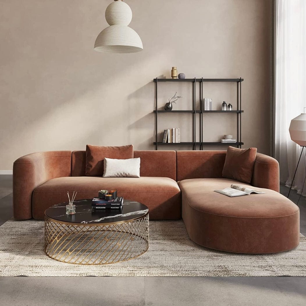 Home Atelier Harold Sectional Curve Sofa