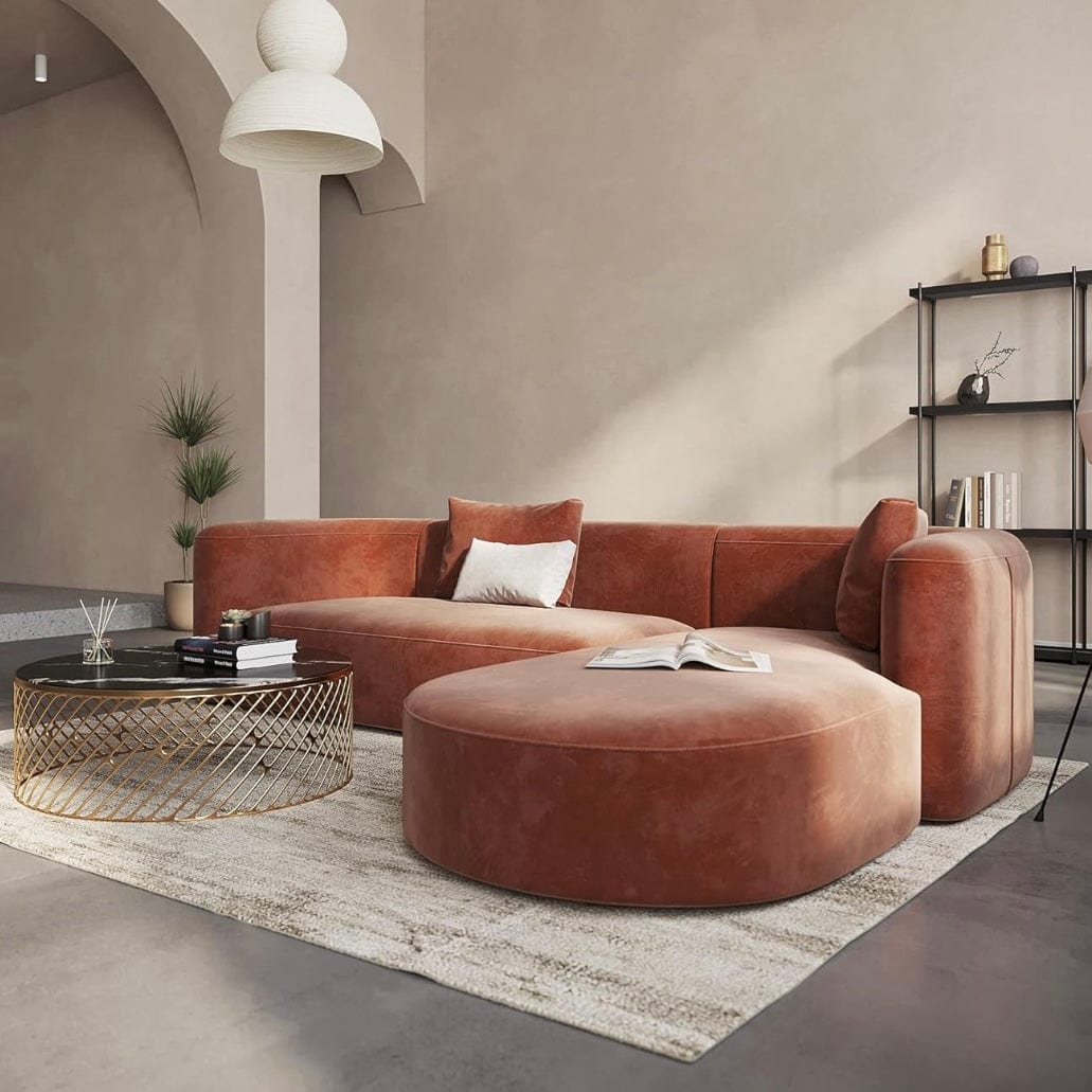 Home Atelier Harold Sectional Curve Sofa